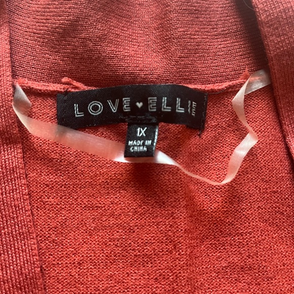 Burnt orange sweater/cardigan - Picture 8 of 8